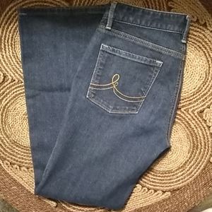 LOFT By Ann Taylor Blue Denim Boot Cut Jeans
